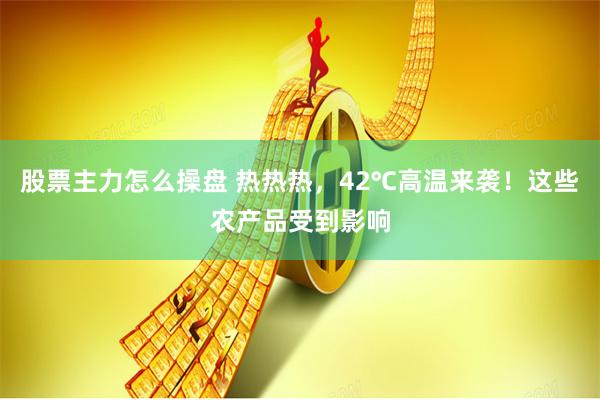 股票主力怎么操盘 热热热，42℃高温来袭！这些农产品受到影响